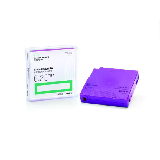 HPE LTO-6 Ultrium 6.25TB RW Data Cartridge