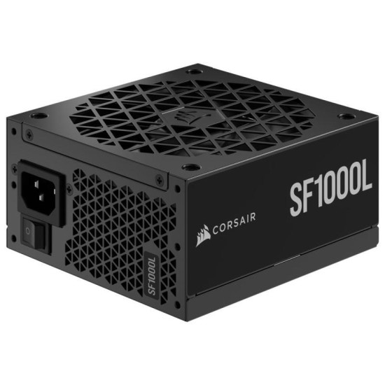 Sursa Corsair SF1000L SFX 1000W full modulara  Adjustable Single/Multi 12V Rail No ATX Connector 1 ATX12V Version v3.0 Continuous power W 1000 Watts Fan bearing technology FDB Fan size mm 120mm MTBF hours 100,000 hours Multi-GPU ready Yes Warranty 7 Year 