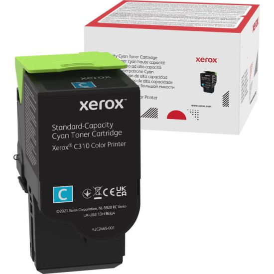 Toner Xerox 006R04361, Cyan, 2 K, Compatibil cu Xerox C310/C315