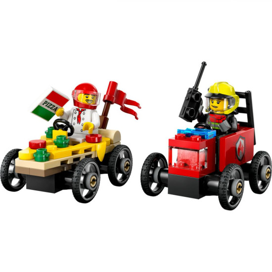 FURGONETA VS.CAMION POMPIERI, LEGO 60458 FURGONETA VS.CAMION POMPIERI, LEGO 60458