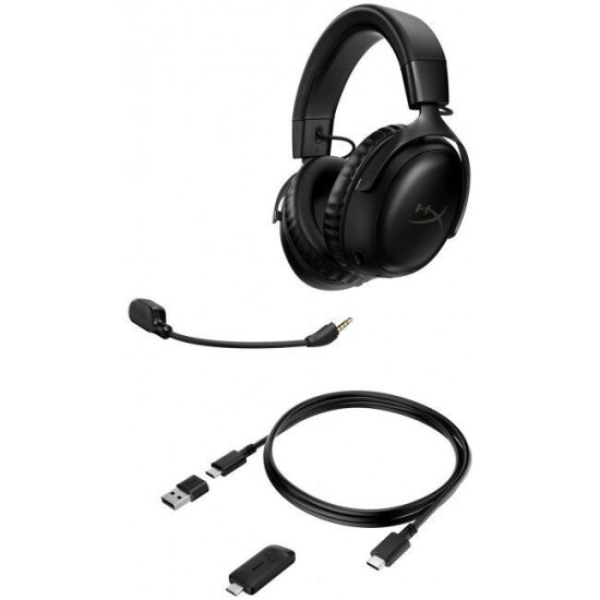 Casti HP HyperX Cloud III Wireless, negr Casti HP HyperX Cloud III Wireless, negr
