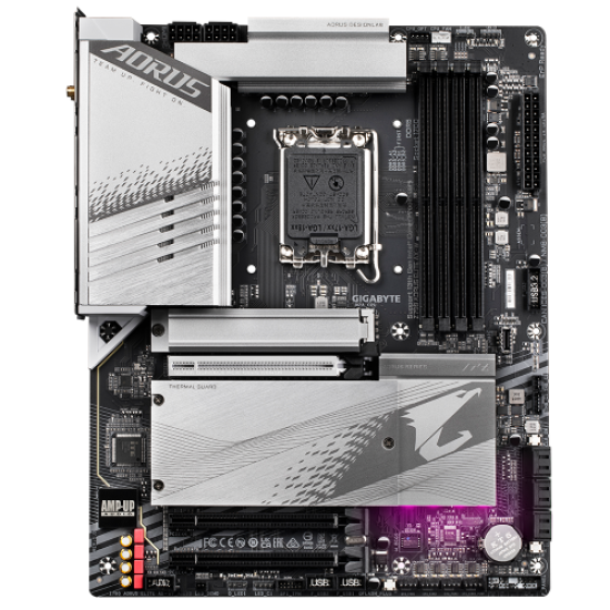 Placa de baza Gigabyte Z790 AORUS ELITE AX-W, LGA1700, 4X DDR5,1X HDMI, 1X DisplayPort, WI-FI 6E, 3X pcie x16, 4xM.2, 6Xsata 6gbps, ATX