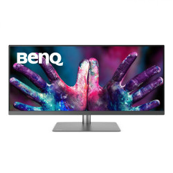 MONITOR BENQ PD3420Q 34 inch, Panel Type: IPS, Backlight: LED backlight, Resolution: 3440x1440, Aspect Ratio: 21:9,  Refresh Rate:60Hz, Response time GtG: 5ms(GtG), Brightness: 350 cd/m², Contrast (static): 1000:1, Viewing angle: 178°/178°, Color Gamut (N