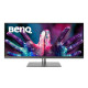 MONITOR BENQ PD3420Q 34 inch, Panel Type: IPS, Backlight: LED backlight, Resolution: 3440x1440, Aspect Ratio: 21:9,  Refresh Rate:60Hz, Response time GtG: 5ms(GtG), Brightness: 350 cd/m², Contrast (static): 1000:1, Viewing angle: 178°/178°, Color Gamut (N