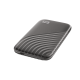 SSD extern WD My Passport, 2TB, Gray, USB 3.2 SSD extern WD My Passport, 2TB, Gray, USB 3.2