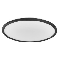 Plafoniera LED RGB inteligenta Ledvance SMART+ Wifi Orbis Ultra Slim 400, 25W, 1870 lm, lumina alba (2700-6500K), IP20, Ø40cm, Plastic, Negru