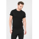 TRICOU CASUAL BAMBUS B BLACK-L