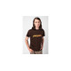 TRICOU  LOGO ORANGE BARBATI   COFFEE-L