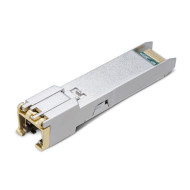 Modul SFP TP-Link 10G BASE-T RJ45 SFP+, TL-SM5310-T, Standarde si Protocoale: IEEE Std 802.3, 802.3ab, 802.3bz, 82.3an, Data Rate: 10.3 Gbps, Interfata: 1× 10G RJ45 Port.