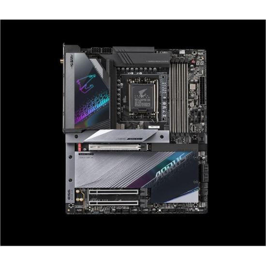 Placa de baza Gigabyte Z790 AORUS MASTER LGA 1700, Z790, PCIe Gen 5, EATX, 4x DIMM slots, DDR5 7950MHz(OC), 5 x M.2 , 4 x SATA, 10Gb LAN, WIFI 6E, DisplayPort, 11x USB, Type-C