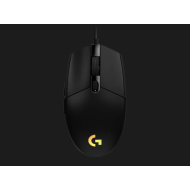 Logitech mouse cu fir G102 RGB, 6 butoane, 8000 dpi, senzor optic, USB, negru