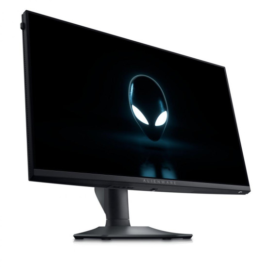 Monitor Dell Gaming Alienware 24.5'', 62.18 cm, Maximum preset resolution: HDMI: 1920 x 1080 at 255 Hz, DisplayPort: 1920 x 1080 at 360 Hz, Screen type: Active matrix-TFT LCD, Panel Type: Fast IPS, Backlight: WLED, Display screen coating: Anti-glare treat