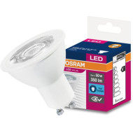 Bec LED Osram Value PAR16, GU10, 5W (50W), 350 lm, lumina rece (6500K)