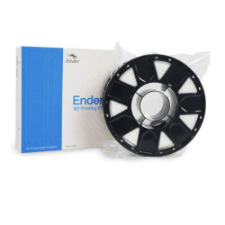 CREALITY ENDER PLA 3D Printer Filament, White, 1KG, Printing temperature: 200, Filament diameter: 1.75mm, Tensile strength: 60MPa, Size of filament wheel: Diameter 200mm, height 70mm, hole diameter 56mm.