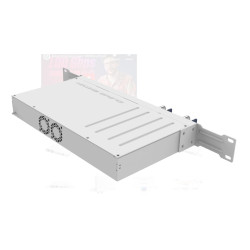 SWITCH MIKROTIK CRS504-4XQ-IN, 1 x 10/100Mbps, 4 x 100 QSFP28 , Procesor: 650 MHz, 64MB RAM, 16MB flash, dimensiuni: 320 x 185 x 44 mm, racier: 2 vantilatoare.IP 20.