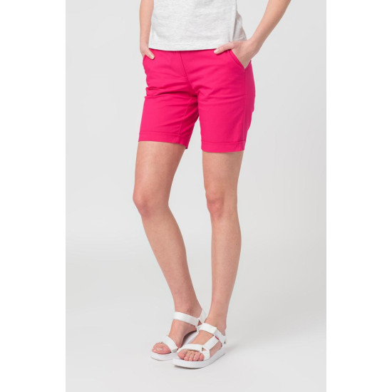 PANTALONI SCURT CASUAL FEMEI FUXIA M