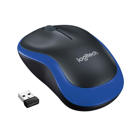 Mouse Logitech M185 WS 1000 DPI, albastr