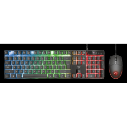 Kit Tastatura + Mouse Trust GXT 838 Azor Gaming Combo, negru