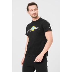 TRICOU CASUAL MANA BICICLETA BARBATI BLACK-S