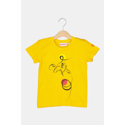 TSHIRT CASUAL C CAL PEGAS YELLOW-10