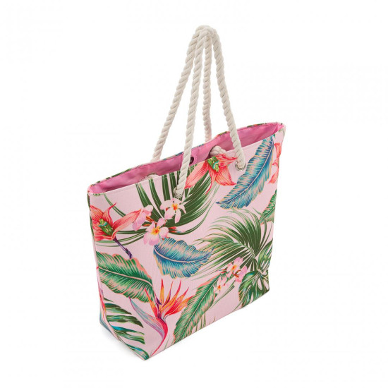 Geanta plaja Tropical, diverse decoruri Dimensiune: 50X38HX35X15.cm Material : panza tesuta canvas din poliester cu imprimeu digital Geanta plaja Tropical, diverse decoruri Dimensiune: 50X38HX35X15.cm Material : panza tesuta canvas din poliester cu imprimeu digital