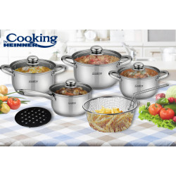 MADELINE, SET GATIT INOX 10 PIESE