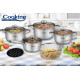MADELINE, SET GATIT INOX 10 PIESE MADELINE, SET GATIT INOX 10 PIESE
