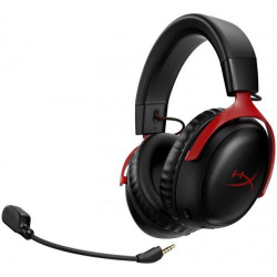 Casti HP HyperX Cloud III Wireless, rosu