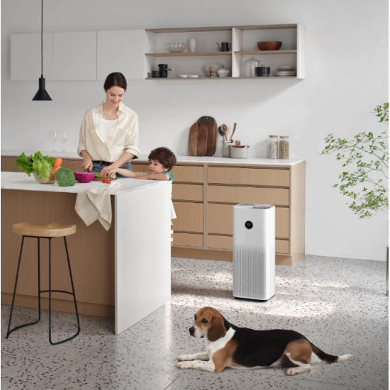 Xiaomi Smart Air Purifier 4 Pro 50 W, Suitable for rooms up to 35–60 m², 500 m³, White Xiaomi Smart Air Purifier 4 Pro 50 W, Suitable for rooms up to 35–60 m², 500 m³, White