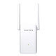 Mercusys Ax1800 Wi-Fi Range Extender ME70X; Dual-Band, Standarde Wireless: IEEE 802.11a/n/ac/ax 5GHz, IEEE 802.11b/g/n/ax 2.4GHz, Viteza wireless: 574 Mbps at 2.4GHz, 1201 Mbps at 5GHz, Interfata: 1 x Gigabit Ethernet Port, 2 x Antene externe, Consum: 13W