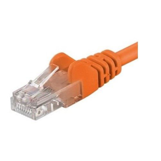 Patchcord UTP RJ45-RJ45 Cat.6 0.25m portocaliu,UTP-6-0.25-O, pachcord din cupru