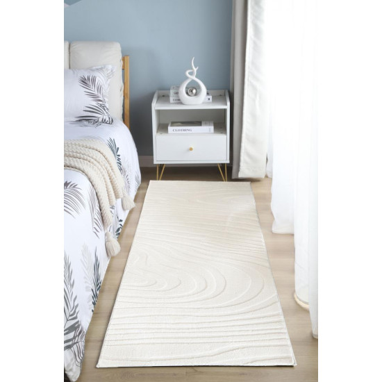 Covor, model in relief,Wave,80x150 CRM Covor, model in relief,Wave,80x150 CRM