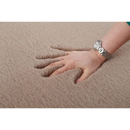 Covor Heinner Shaggy soft blanita  Maro 160x230 cm