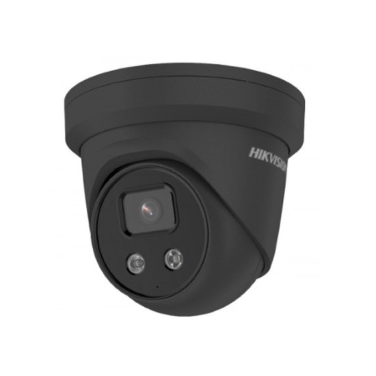 Camera supraveghere Hikvision IP turret DS-2CD2346G2-ISU/SL(2.8mm)(C) (black), 4MP, culoare neagra, Acusens - filtrarea alarmelor false dupa corpul uman si masini, alarma vizuala(lumina stroboscopica) si alarma audio pentru avertizarea intrusilor, audio b Camera supraveghere Hikvision IP turret DS-2CD2346G2-ISU/SL(2.8mm)(C) (black), 4MP, culoare neagra, Acusens - filtrarea alarmelor false dupa corpul uman si masini, alarma vizuala(lumina stroboscopica) si alarma audio pentru avertizarea intrusilor, audio b