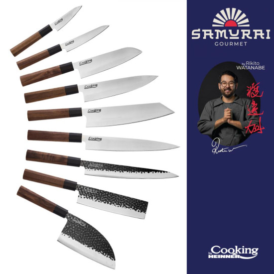 CUTIT SANTOKU 18 CM, RIKITO WATANABE CUTIT SANTOKU 18 CM, RIKITO WATANABE