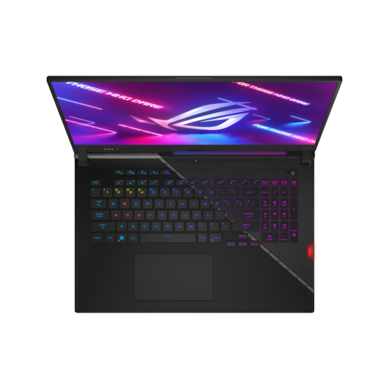 Laptop Gaming ASUS ROG Strix SCAR 17,  G733CX-LL068W,  17.3-inch,  WQHD (2560 x 1440) 16:9,  anti-glare display,  IPS-levelIntel(R) AlderLake- HX.H55.i9.(TBD),  NVIDIA(R) GeForce RTX(T) 3080 Ti Laptop GPU,  16GB DDR5- 4800 SO-DIMM *2,  2TB + 2TB M.2 NVMe(