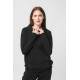 HANORAC COTON DANTELA FEMEI BLACK-XL