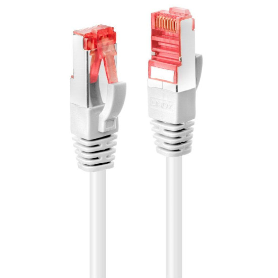 Cablu retea Lindy 3m Cat.6 S/FTP, RJ45, white