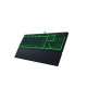 Tastatura Razer Ornata V3 X - Low Profile Gaming Keyboard - US Layout  TECH SPECS SWITCH TYPE Razer™ Membrane Switch APPROXIMATE SIZES Full Size LIGHTING Single Zone Razer Chroma™ RGB Lighting WRIST REST Yes ONBOARD MEMORY None MEDIA KEYS None PASSTHROUGH