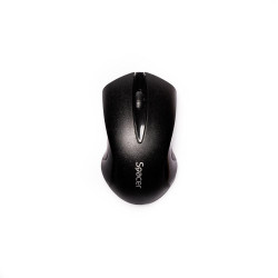 Mouse spacer SPMO-W12, wireless, 1000DPI, 3 butoane, functie auto sleep, negru