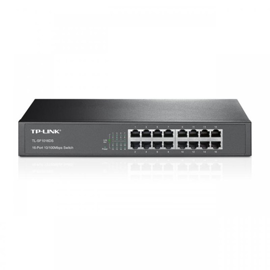 Switch TP-Link TL-SF1016DS, 16 port, 10/100Mbps