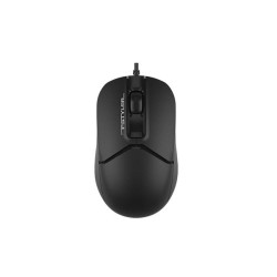 Mouse A4tech FM12 Black, cu fir, negru