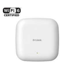 Access point AX1800 wi-fi 6 D-link, DAP-X2810, Nuclias Connect, Up to 1800 Mbps (2.4 GHz + 5 GHz), Two Internal Antennas, 1 x LAN 10/100/1000, MU-MIMO.