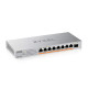 SWITCH ZYXEL XMG105H 8 PORT POE 1 SPF+ SWITCH ZYXEL XMG105H 8 PORT POE 1 SPF+
