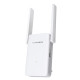 Mercusys Ax1800 Wi-Fi Range Extender ME70X; Dual-Band, Standarde Wireless: IEEE 802.11a/n/ac/ax 5GHz, IEEE 802.11b/g/n/ax 2.4GHz, Viteza wireless: 574 Mbps at 2.4GHz, 1201 Mbps at 5GHz, Interfata: 1 x Gigabit Ethernet Port, 2 x Antene externe, Consum: 13W