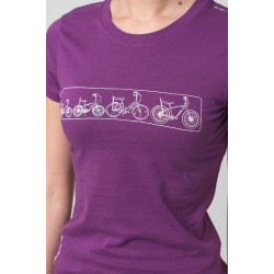 TRICOU MULTIBIKE PEGAS FEMEI PURPLE-M