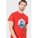 TRICOU CASUAL SFINX BARBATI RED-L