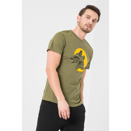 TRICOU CASUAL CIUCAS BARBATI KAKI-M