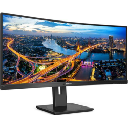 Monitor LED PHILIPS 345B1C, 34inch, UWQHD IPS, 5ms, 100Hz, negru