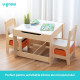 Set masuta si 2 scaune,lemn natur,U-Grow Set masuta si 2 scaune,lemn natur,U-Grow